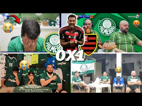 REAÇÕES DOS PALMEIRENSES E CHORO AO VIVO | PALMEIRAS 0 X 1 FLAMENGO | LIBERTADORES 2025