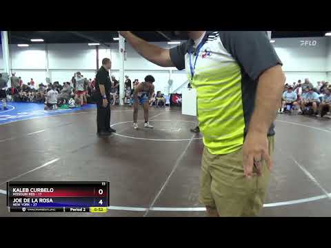 187 Lbs Semis & 3rd Wb (16 Team) - Kaleb Curbelo, Missouri Red Vs Joe De La Rosa, New York 2777