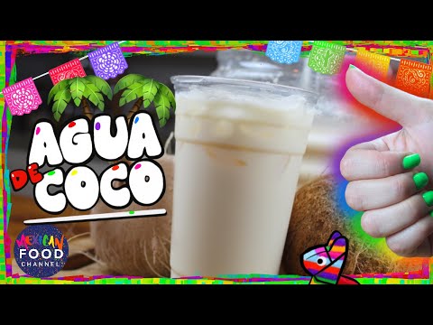 Agua de Coco | SUPER Refreshing Coconut Water | The Mexican Food Channel | Agua Fresca | God is Good