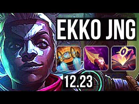 EKKO vs HECARIM (JNG) | 9/0/9, 1000+ games, Legendary | EUW Master | 12.23