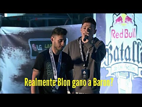 Realmente Blon ganó a Baron ?