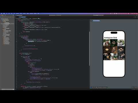 Composición de imágenes estilo Instagram en SwiftUI (Instagram Grid)