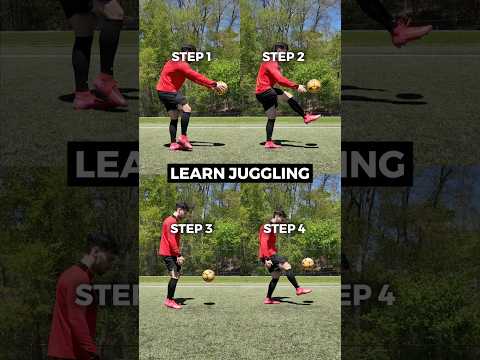 Learn Soccer Juggling in 4 Quick Steps