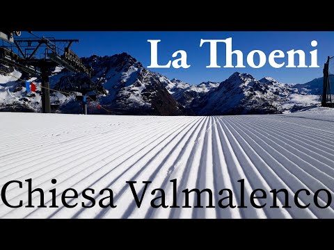 Pista nera Thoeni - Cima Motta Chiesa Valmalenco