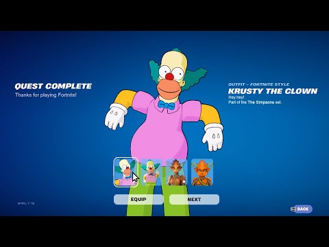 How to Get 2 FREE SKINS in Fortnite Simpsons!