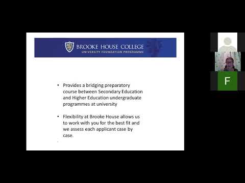 Brooke House College Webinar