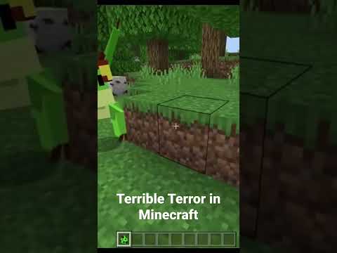 Making a Terrible Terrible Terror in Minecraft using Entity Wizard! #minecraft #blockbench