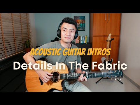 Jason Mraz - Details In The Fabric | Acoustic Guitar Intros #11 | Fun fingerpicking pattern