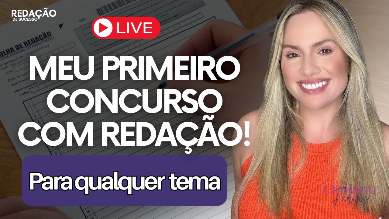 Como escrever redação para concurso público?