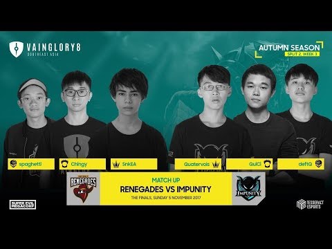 Renegades vs Impunity Game 3 Final | Vainglory 8 SEA Autumn 2017 Split 2 Week 3