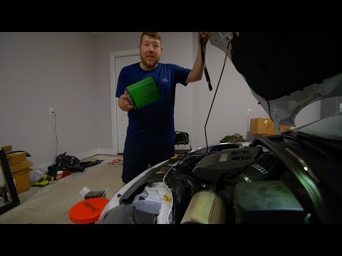 The Focus ST is Going Green - Green Filter Install