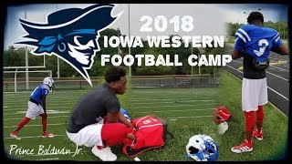 Iowa Western Community College Football Camp | Prince Baldwin Jr | Myhouse TV