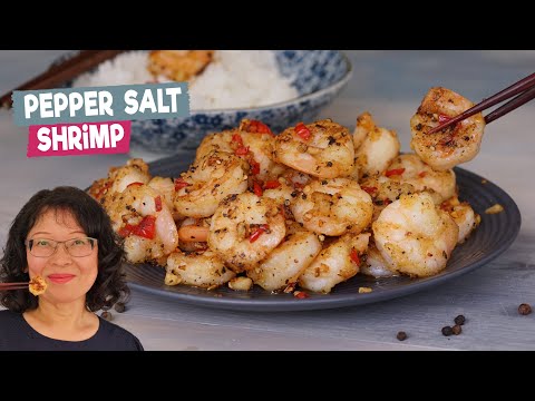 How To Make Pepper Salt Shrimp : Authentic Cooking Techniques To Get the Good Texture
