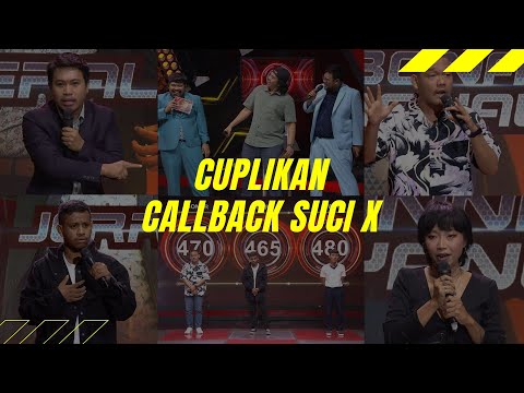 CUPLIKAN CALLBACK SUCI X: 10 komika Memperebutkan 10 Juta Rupiah
