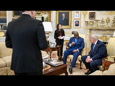 11/1/26 URGENT LA MAISON BLANCHE ANNONCE UN TETE A TETE DONALD TRUMP ET FELIX TSHISEKEDI A DAVOS