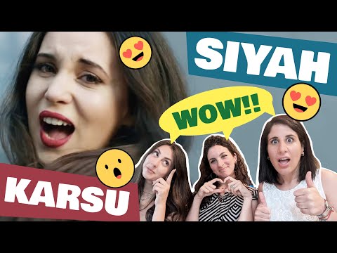 ITALIANS REACT TO TURKISH MUSIC - KARSU - SIYAH (Sub Turkish)