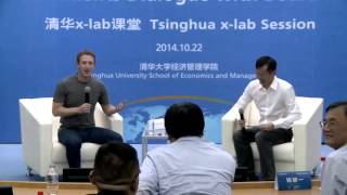 Mark Zuckerberg makes a public speak in Mandrin in China