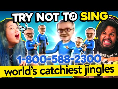 Adults React To Try Not To Sing Challenge | Commercial Jingles (Stanley Steemer, Empire & More!)