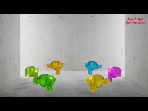 AS 117 Fade In Fade Out And Glass Shaders (Blender 3.x Eevee)