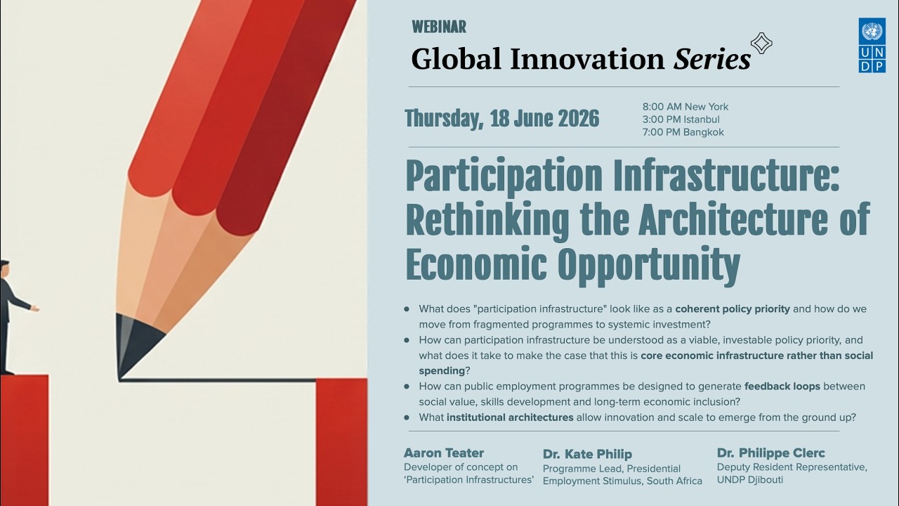 Participation Infrastructure: Rethinking the Architecture of Economic Opportunity