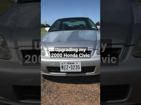 Upgrading my 2000 Honda Civic!