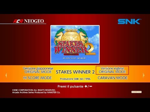 ACA NeoGeo Stakes Winner 2 (Switch) First Look on Nintendo Switch - Gameplay
