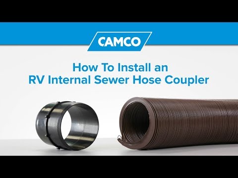 How To Install an RV Internal Sewer Hose Coupler