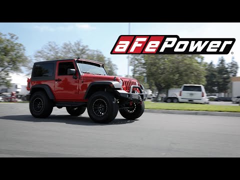 aFe POWER Jeep Wrangler Vulcan / Rebel Series Axle-Back Exhaust System