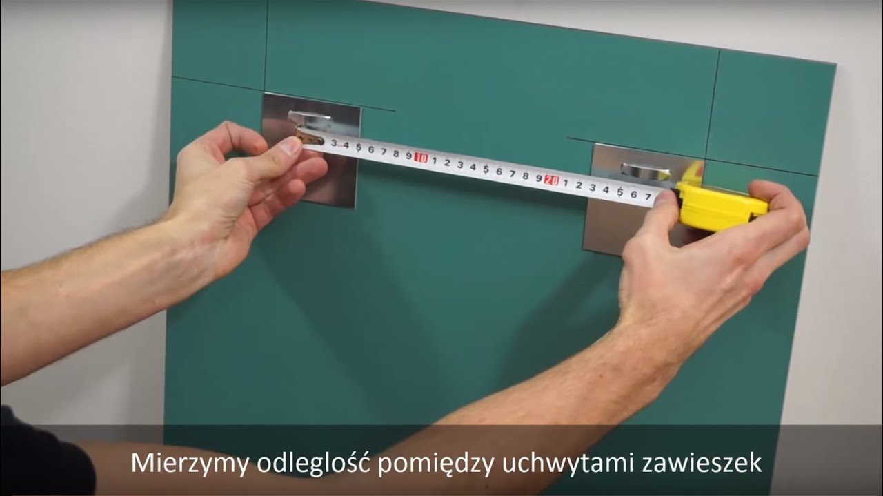 Montaż lustra na zawieszkach | Twojszklarz.pl