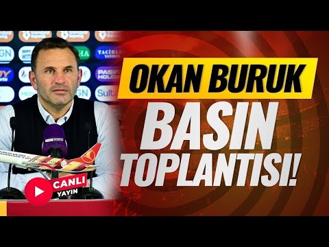 Okan Buruk Basın Toplantısı | Galatasaray 0-2 Fenerbahçe | Turkcell Süper Kupa | Canlı Yayın
