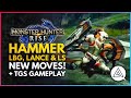 Monster Hunter Rise | First Look At Hammer, LBG, Lance & Long Sword New Moves & TGS Gameplay