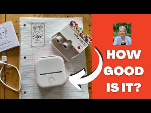 Phomemo T02's Inkless Sticker Printer is a GAME CHANGER for Crafters!