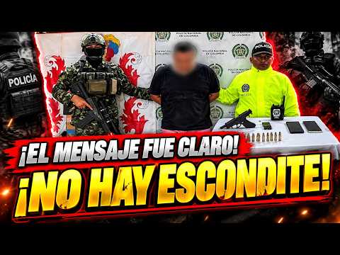 ¡GOLPE EN ANTIOQUIA! Cae alias Doble Cero, señalado por secuestros y extorsión