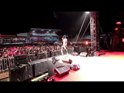 VINCY MAS 2014 - Problem Child performing No Discipline live at Black Rave . (clip)
