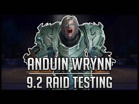 ANDUIN WRYNN Boss Fight - ARTHAS RETURNS! Sepulcher of the First Ones Raid Testing Patch 9.2 PTR