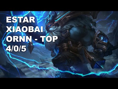 eStar Xiaobai Top Ornn vs Sylas - KR Challenger Patch 10.9