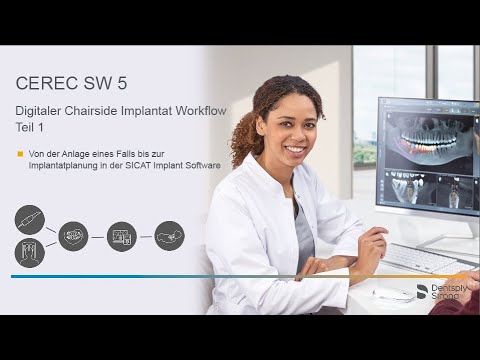 CEREC SW 5 Digitaler Chairside Implantat Workflow Teil 1 (de)