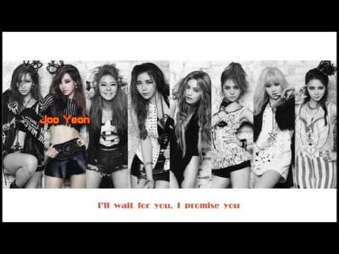 After School - Time's up (Eng Tran + Colored Lyric)