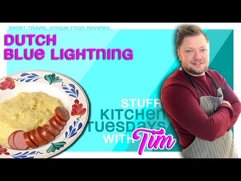 DUTCH FOOD - Blue Lightning [ Blauwe Bliksem ]  - Kitchen Tuesdays with Tim