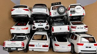 The Ultimate All-White Diecast Collection! (From Rugged Hilux to Sleek Tesla)