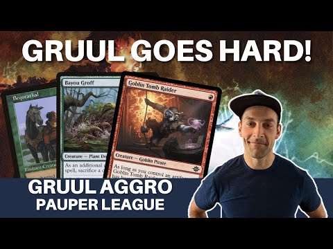 GRUUL GETS IT DONE! Pauper Gruul Aggro has tons of card draw and big beatdowns!