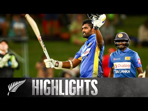 Thisara Perera 140 off 74 (13 Sixes) | INNINGS HIGHLIGHTS | BLACKCAPS v Sri Lanka | 2nd ODI, 2019