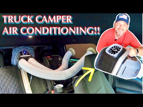 Zero Breeze Mark 2: Unbox, install tips and testing. Truck Camping Portable A/C!!