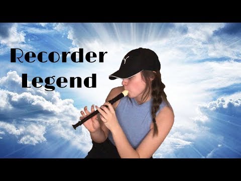 playing the recorder for the first time in 10 YEARS!
