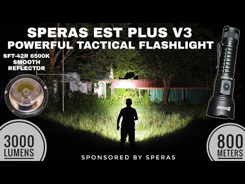 SPERAS EST PLUS V3 Tactical Flashlight