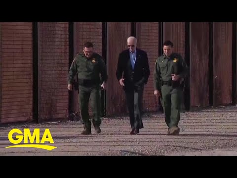 Biden under fire for expansion of wall at Southern border | GMA