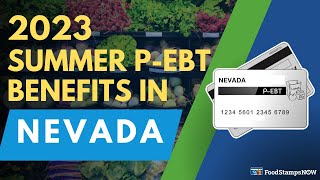 2023 Summer P-EBT in Nevada (Payment Update)