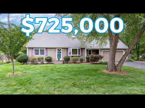 Mansfield MA Homes for Sale | Beautiful 4 Bedroom Cape with Pool, Sunroom & Finished Basement