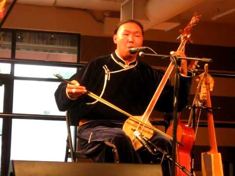 Alash, Bady-Dorzhu Ondar, Princeton July 2009 - Throat singing and igil