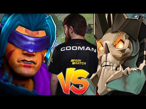 КУМАН НА WRAITH KING ПРОТИВ АНТИ-МАГА, КОРОЛЬ ВЕРНУЛСЯ | DOTA 2 COOMAN